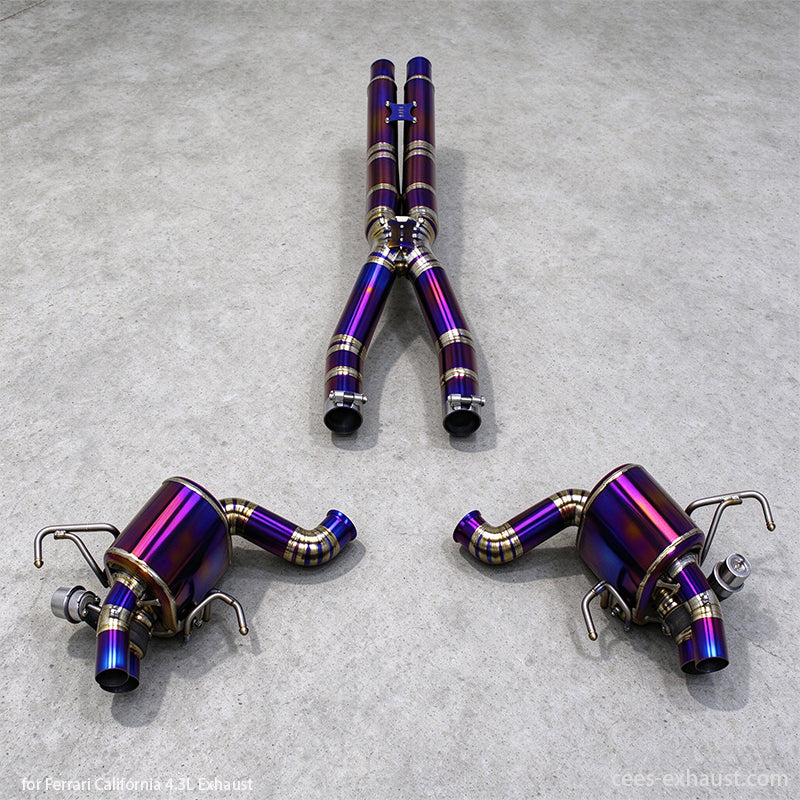 ferrari california catback exhaust