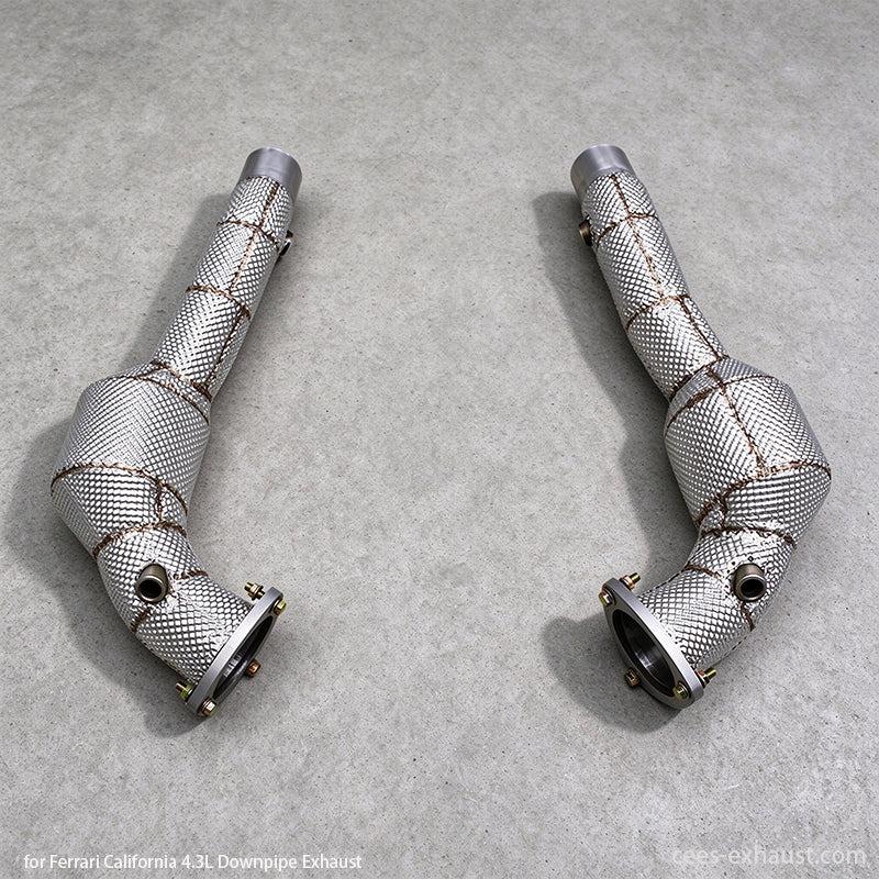 ferrari california exhaust upgrade