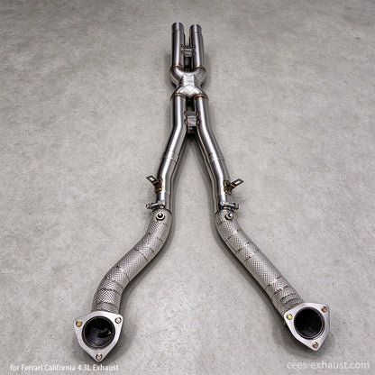 ferrari california exhaust system