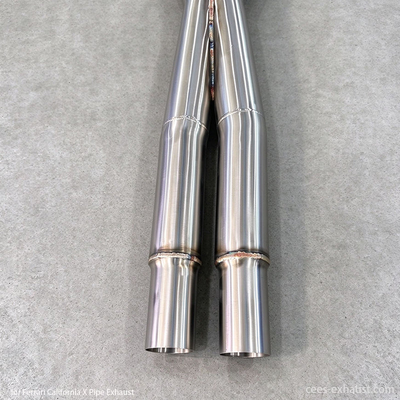 ferrari california midpipe exhaust