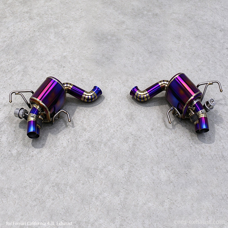 ferrari california valve exhaust
