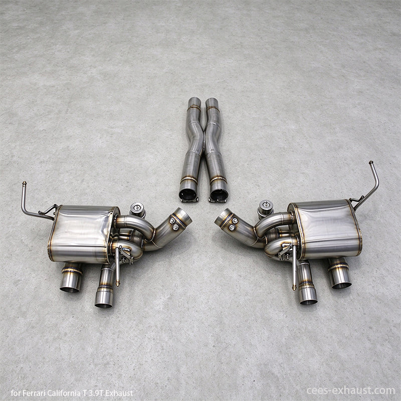 ferrari california t exhaust 