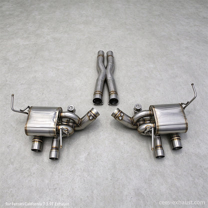 ferrari california t exhaust 