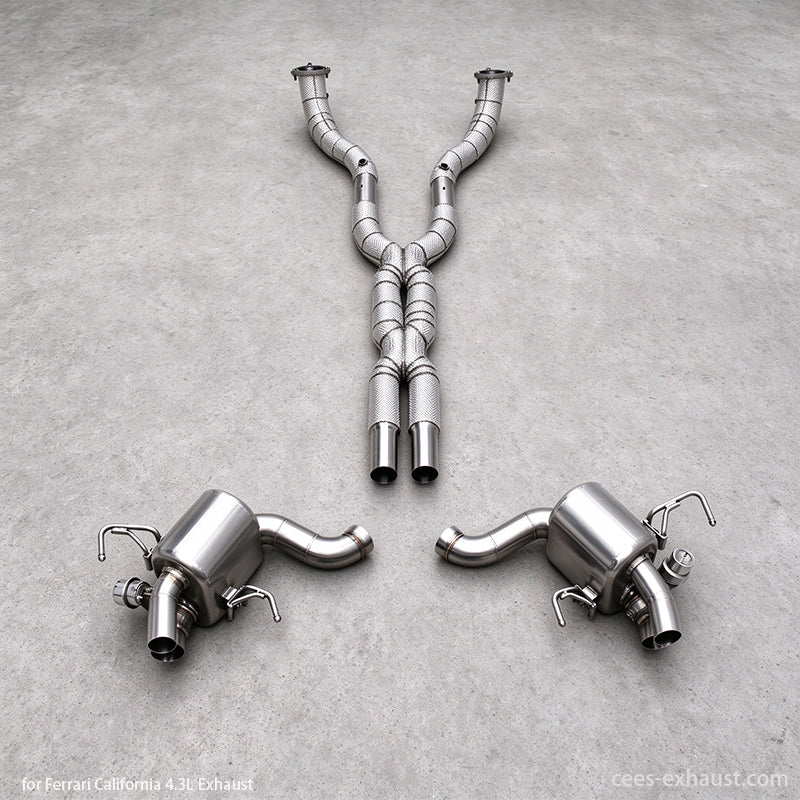 ferrari california valve exhaust