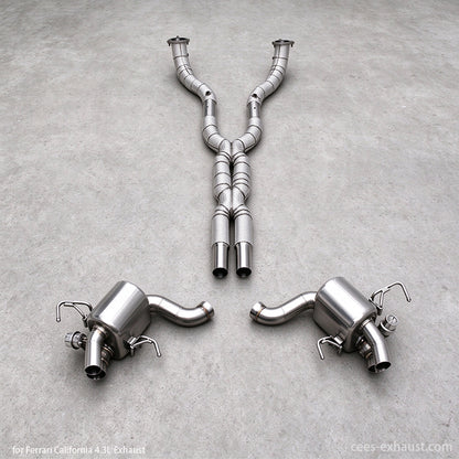 ferrari california valve exhaust