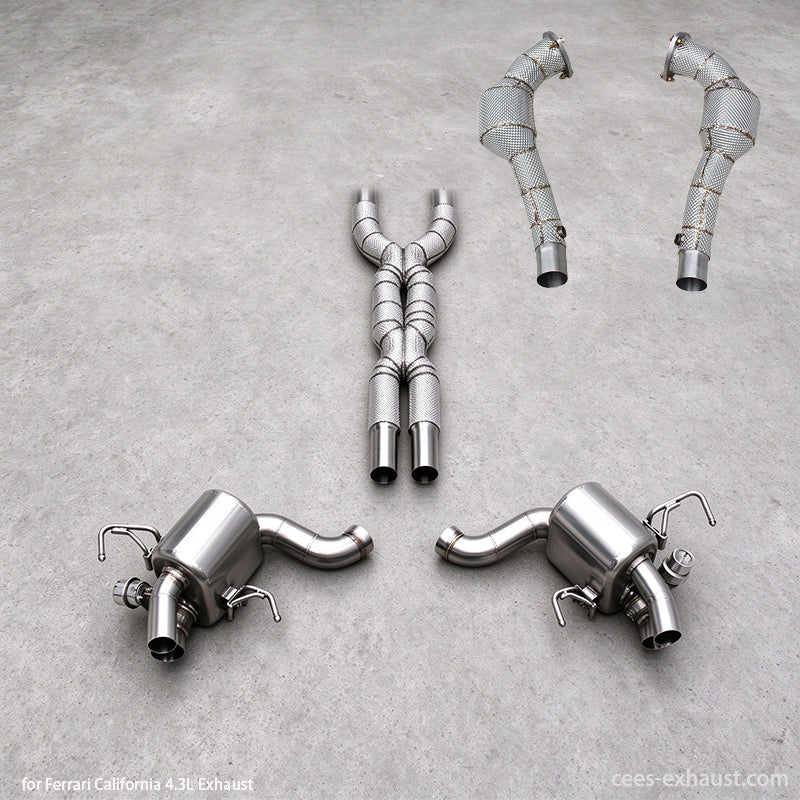 ferrari california valve exhaust