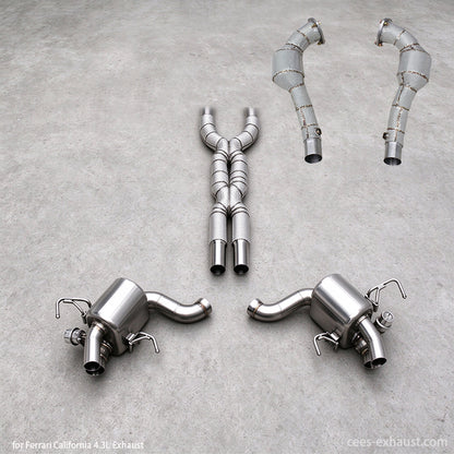 ferrari california valve exhaust