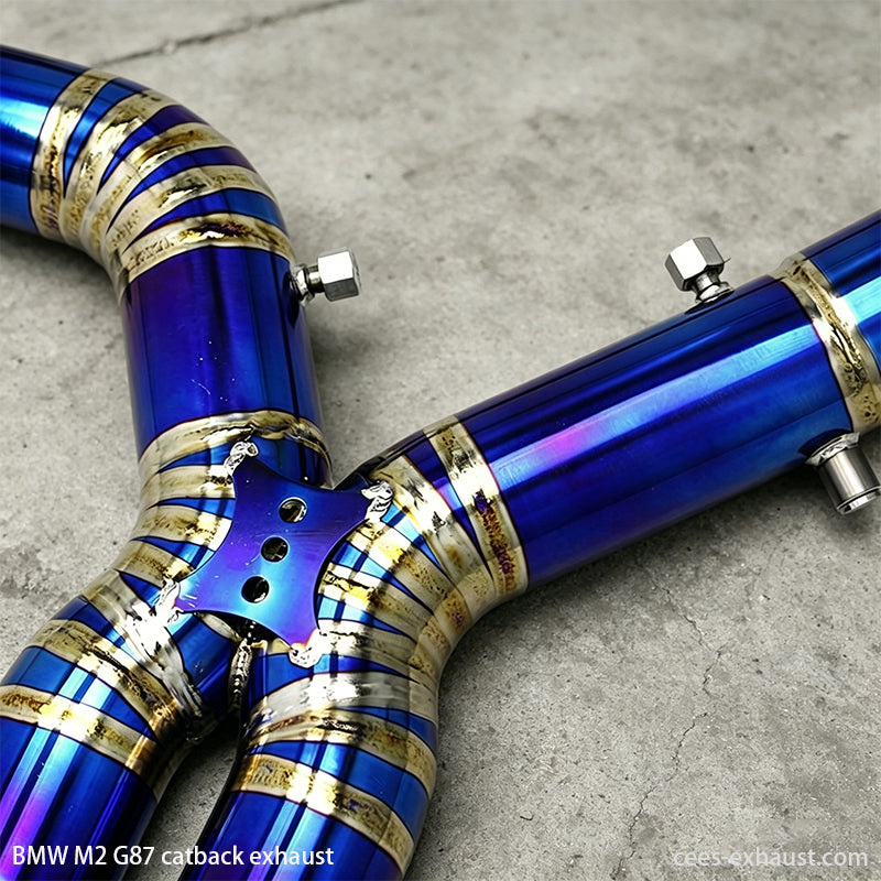 BMW M2 G87 Equal Length Catback Valved Exhaust System