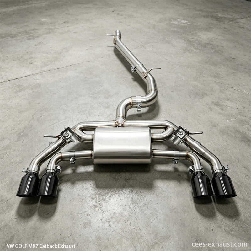 golf r mk7 exhaust tips