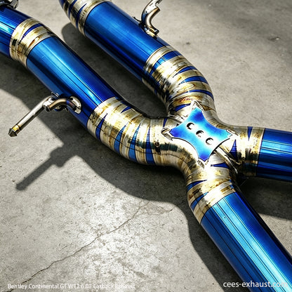 Bentley Continental GT W12 6.0T Valved Sport Exhaust System (2004-2013)