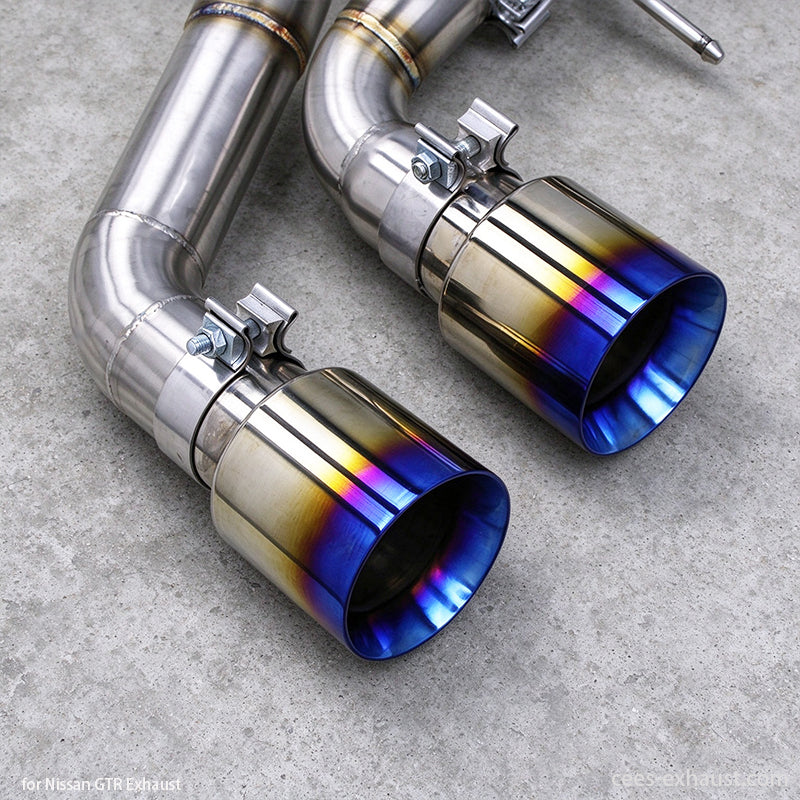 Nissan GTR R35 Valved Sport Exhaust System (Catback and Y-Pipe Exhaust)