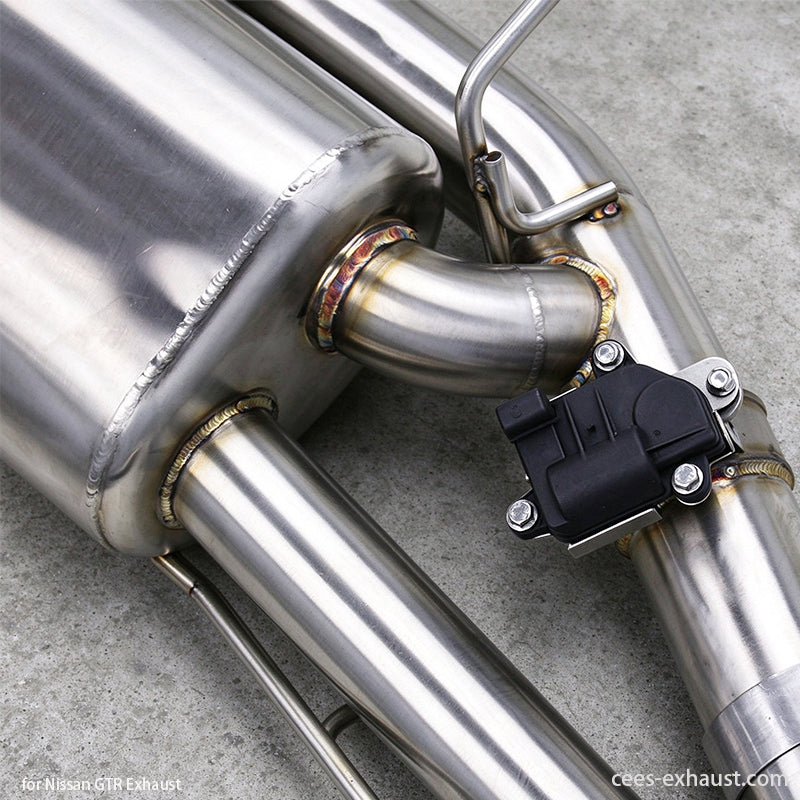 Nissan GTR R35 Valved Sport Exhaust System (Catback and Y-Pipe Exhaust)