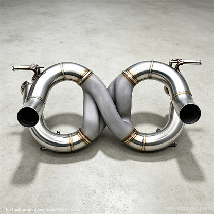 	lamborghini aventador svj exhaust system