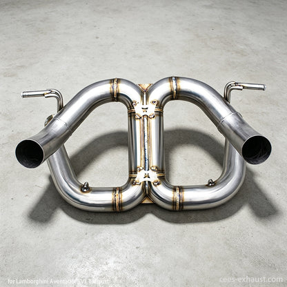 lamborghini aventador svj exhaust upgrade
