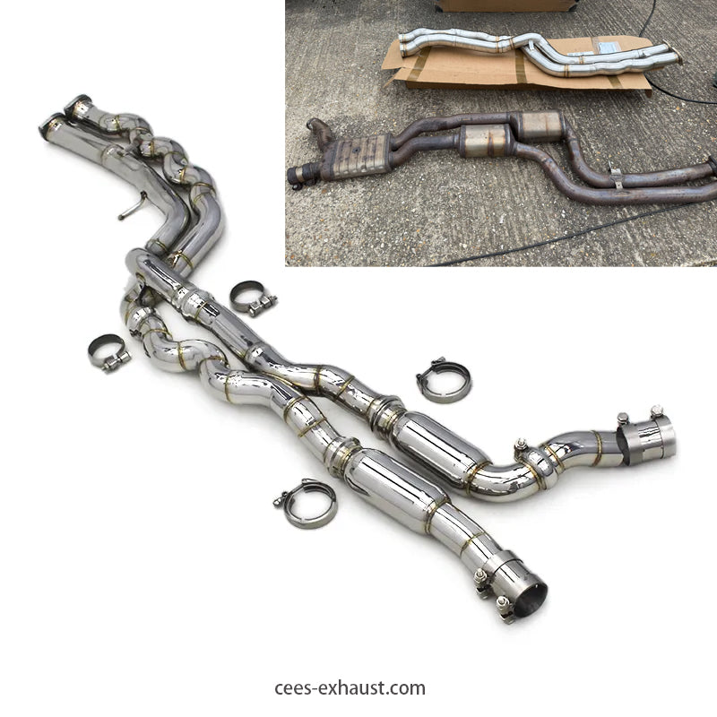 BMW F87 M2 Competition Equal Length Mid Pipe Exhaust System