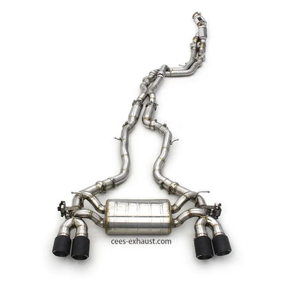 BMW M2C/M2 Competition S55 F87 3.0T 2018-2023 Stainless Steel Full Exhaust System