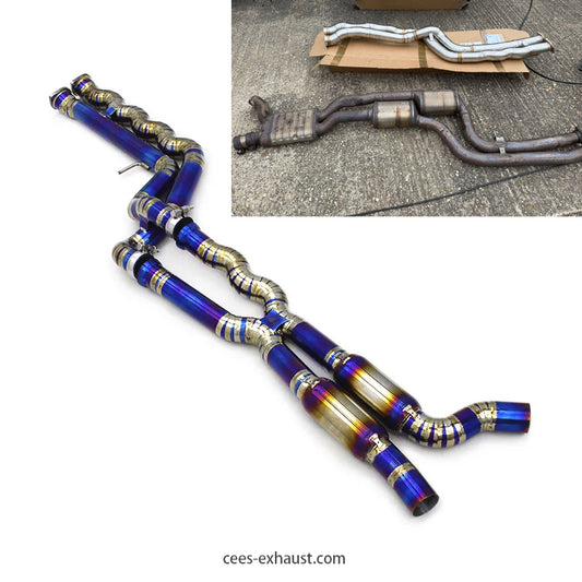 BMW F87 M2 Competition Equal Length Mid Pipe Exhaust System