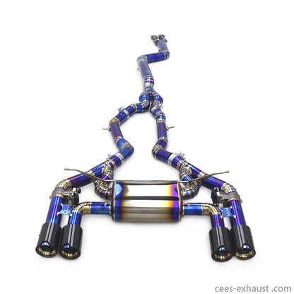 BMW M2 Competition/M2C 3.0T F87 S55 2018-2024 Valved Sport Exhaust System