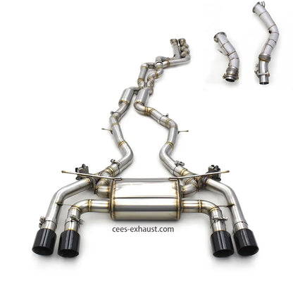 BMW F87 M2C/M2 Competition Equal Length Valved Sport Exhaust System