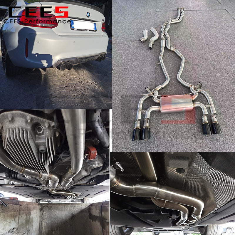 BMW F87 M2C/M2 Competition Equal Length Valved Sport Exhaust System