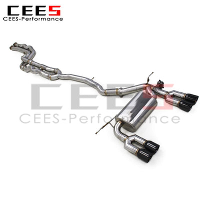 m4 f82 exhaust pipes