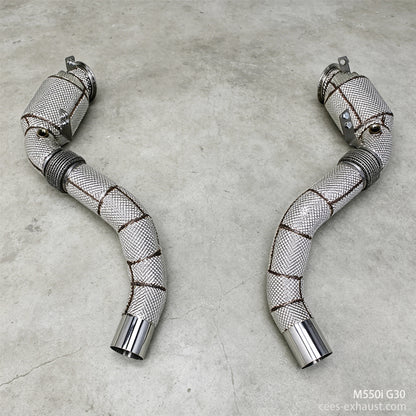 BMW G30 M550i Downpipe Exhaust System