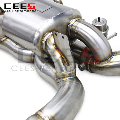 mclaren 720s valved exhaust 