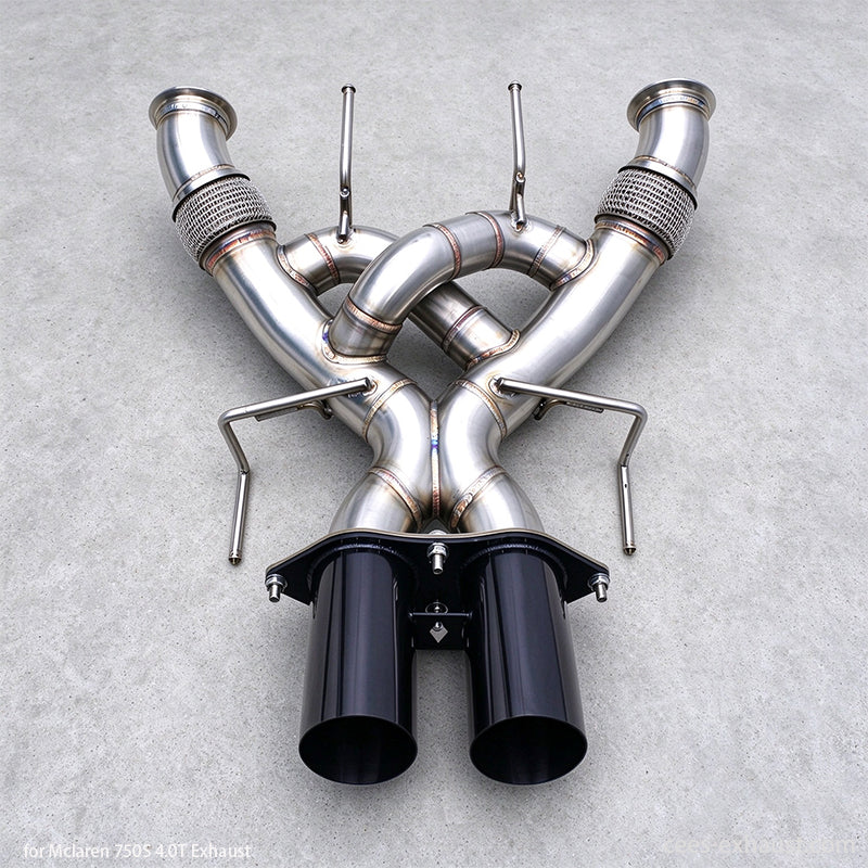 mclaren 750s exhaust