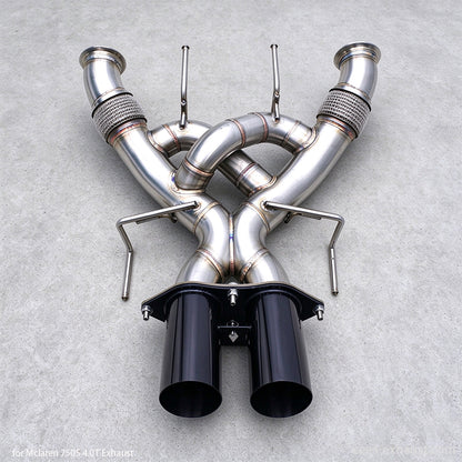 mclaren 750s exhaust