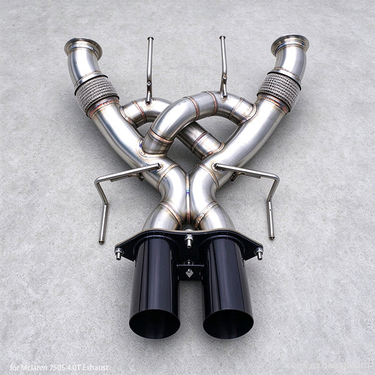 mclaren 750s exhaust