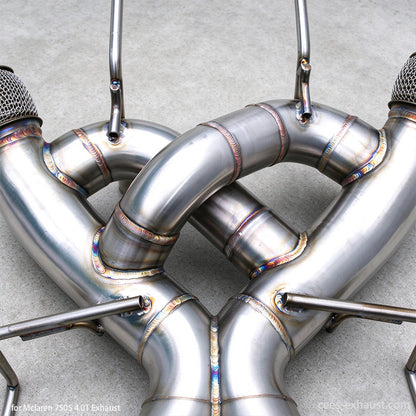 mclaren 750s exhaust