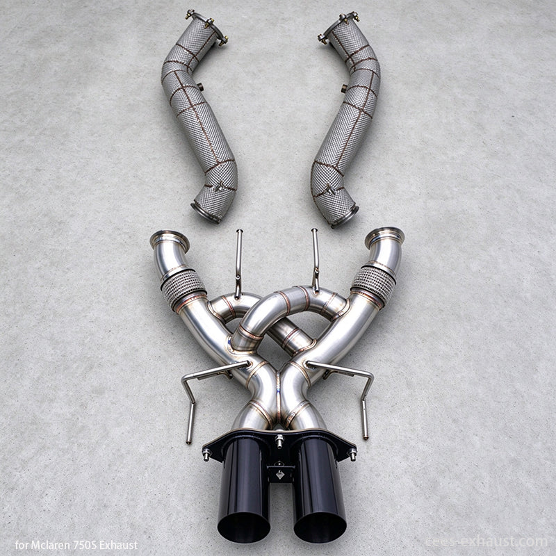 mclaren 750s exhaust sound