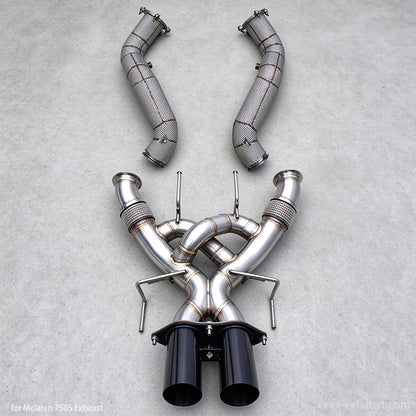 mclaren 750s exhaust sound