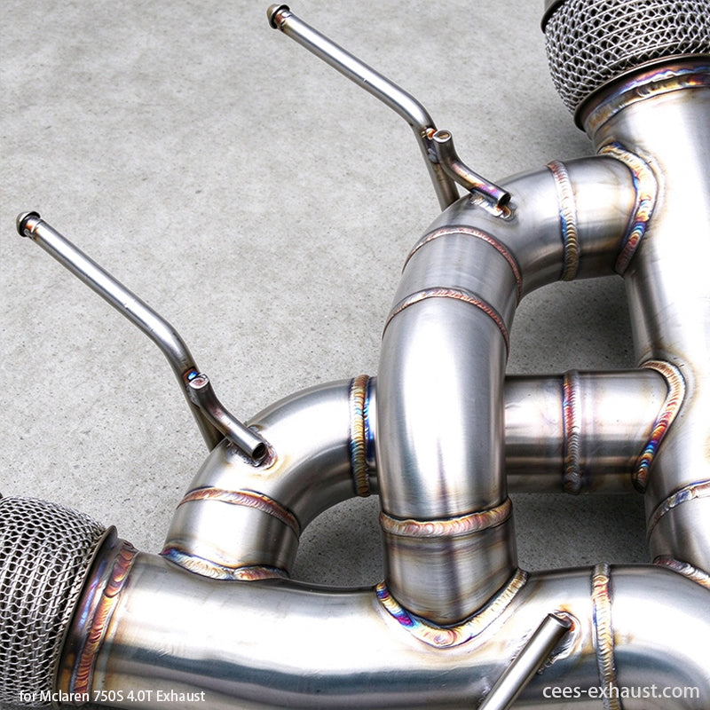 mclaren 750s spider exhaust
