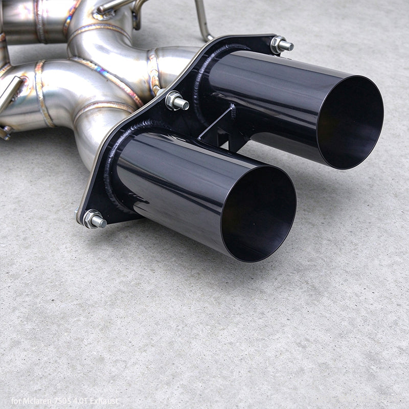 mclaren 750s spider exhaust