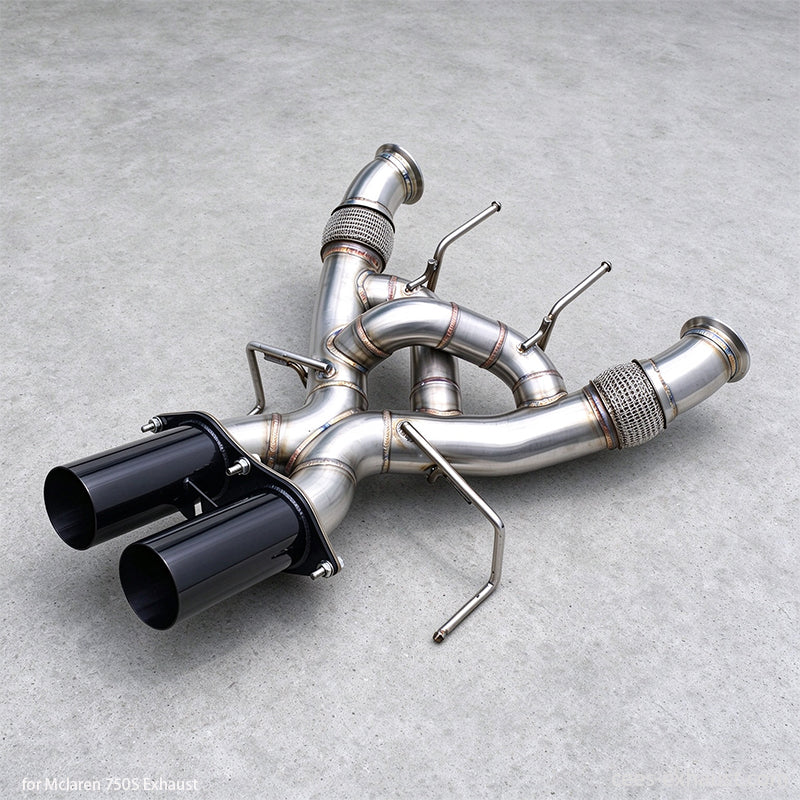 mclaren 750s spider exhaust