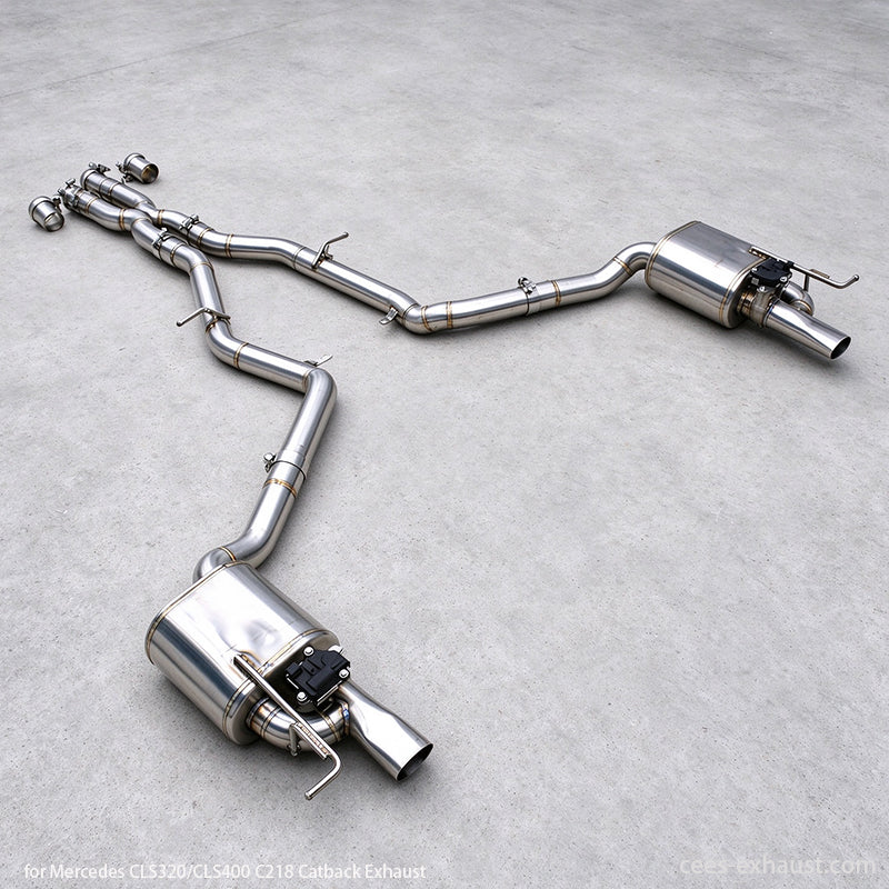 mercedes_c218_exhaust_pipes