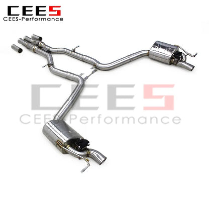 mercedes c218 valved muffler