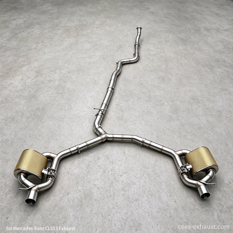 mercedes cls 53 amg exhaust