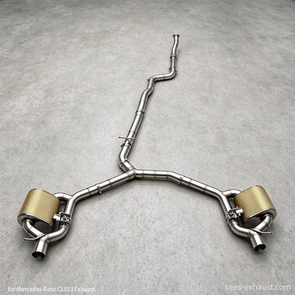 mercedes cls 53 amg exhaust