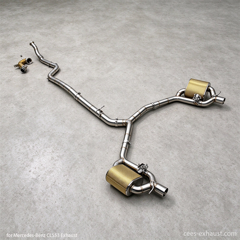 mercedes cls 53 amg exhaust