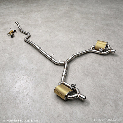 mercedes cls 53 amg exhaust