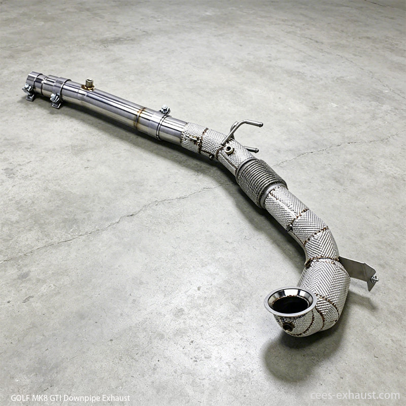 VW Golf 8 / MK8 GTI 2.0T High-Flow Performance Downpipe System