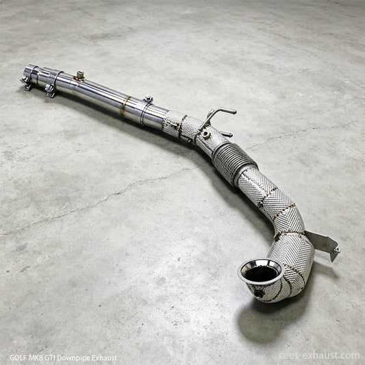 VW Golf 8 / MK8 GTI 2.0T High-Flow Performance Downpipe System