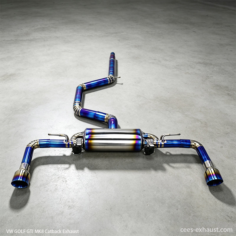 mk8 gti exhaust