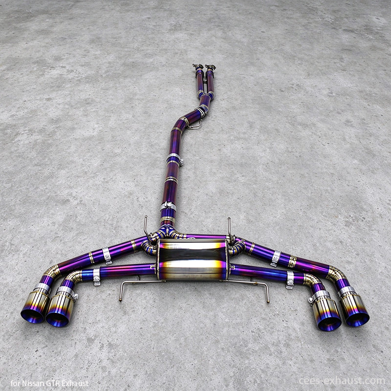 nissan gtr exhaust