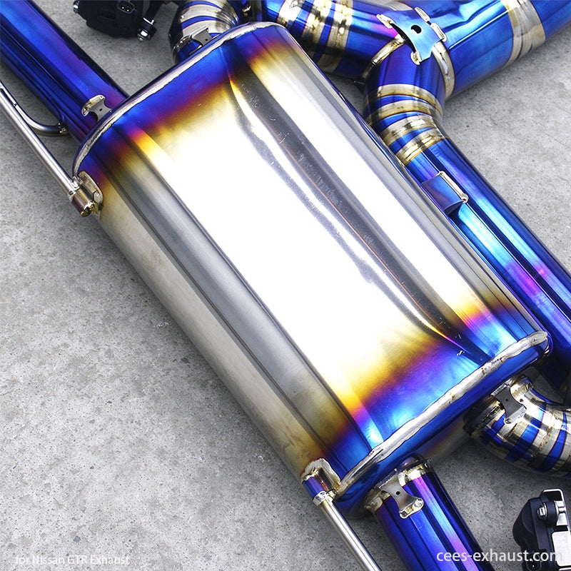 nissan r35 gtr Valvetronic Muffler