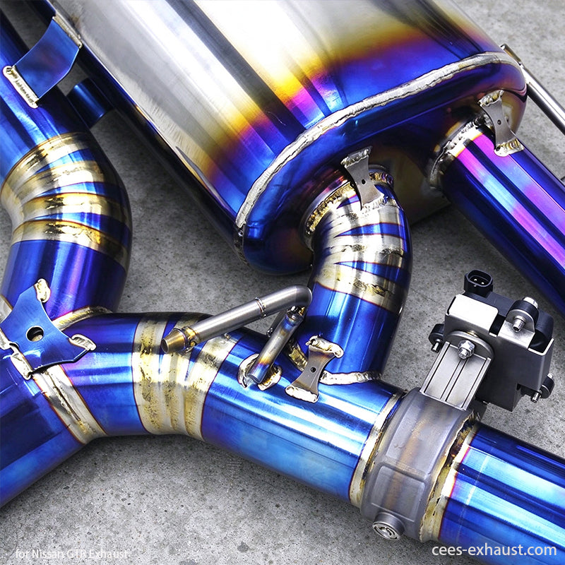 nissan r35 gtr exhaust
