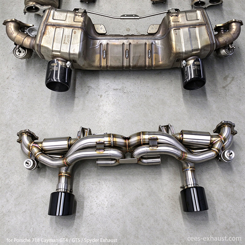 	porsche 718 exhaust upgrade