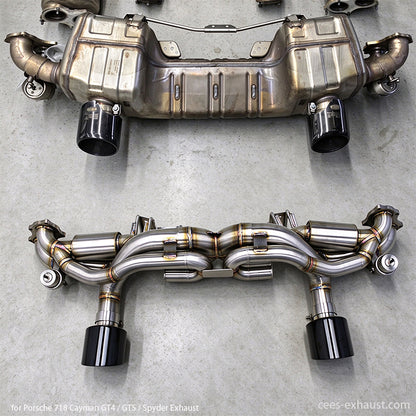 	porsche 718 exhaust upgrade